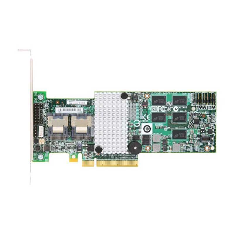 Low-Profile grün/Silber Broadcom 05-50022-00 SAS 9361-24i Speichercontroller - Plug-in-Karte RAID 