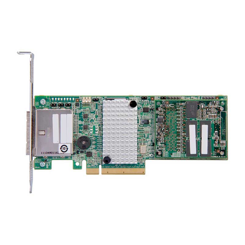 LSI MegaRAID 9286CV-8e LSI00333 6Gb/s SATA+SAS 8xExternal Ports RAID 0,1,5,6,10,50,60 PCI-E 3.0 Card
