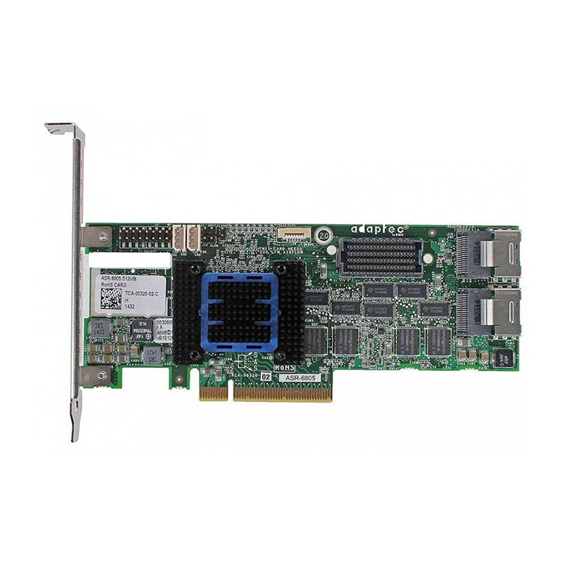 2270100-R Adaptec RAID 6805 8 port Internal SAS 2.0 PCI-Express (PCIe) RAID Controller