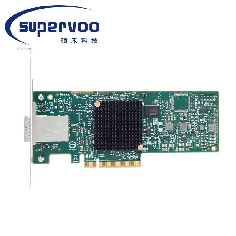 LSI 9300-8e LSI00343 8-Port External PCI-Express 3.0 SATA / SAS 12Gb/s HBA