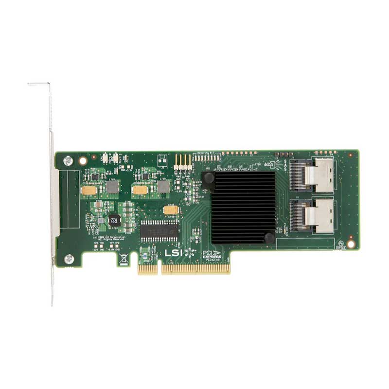 LSI SAS 9211-8i LSI00194 6Gb/s SATA+SAS 8-Ports Integrated RAID 0,1,1E,10, JBOD PCI-E HBA