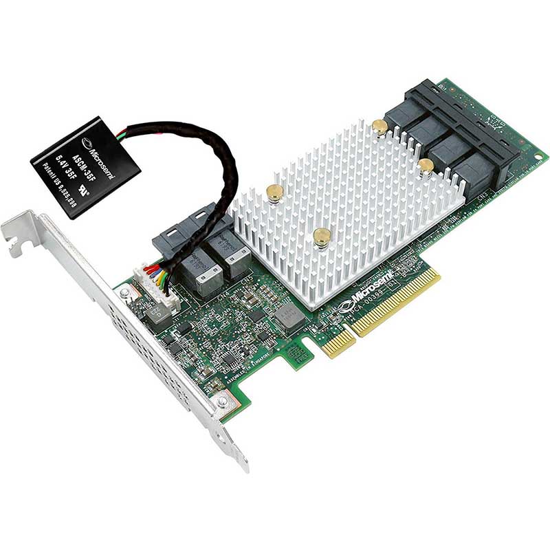 2294700-R SmartRAID 3154-24i 12 Gbps PCIe Gen3 24-Port SAS/SATA SmartRAID adapter 