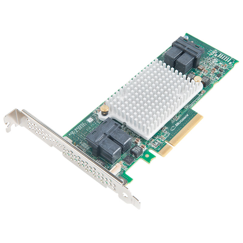 2288400-R HBA 1000-16i Adaptec 16 Internal ports PCI-Express Gen 3 8x Host Bus Adapter (HBA) 