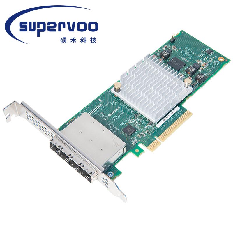 2288200-R HBA 1000-16e Adaptec External 16 Ports PCI-Express Gen 3 8x Host Bus Adapter (HBA) 