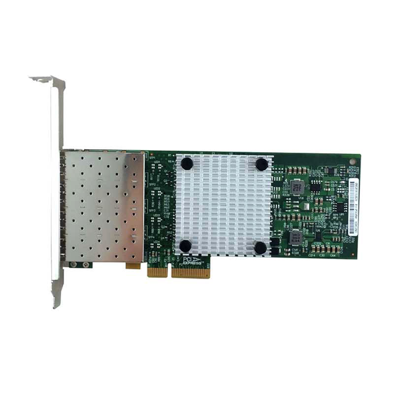 I350-F4 Intel I350F4 Quad Port PCI-Express Gigabit Ethernet Server Adapter 