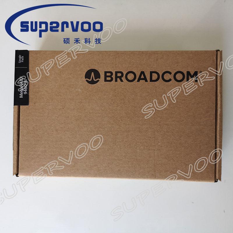 BROADCOM SAS MegaRAID 9460-8i 05-50011-02 8-Ports tri-mode 2 x SFF8643 2GB DDR4 PCIe Controller 