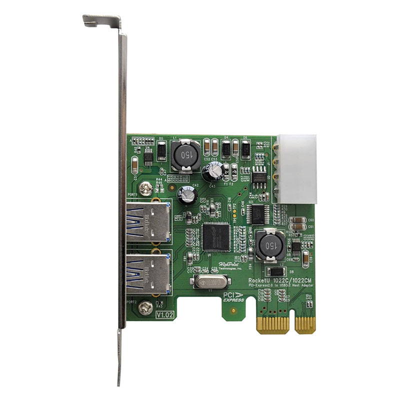 RU1022C 2-Ports 5Gb/s USB 3.0 HBA card